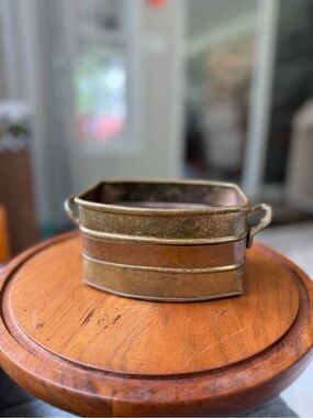 Solid Brass Decorative Planter/Dish/Organizer